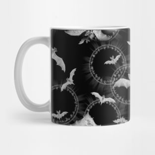 Bats and Magical Circles - Goth Fashion - bat, magic, witch, halloween, emo Mug